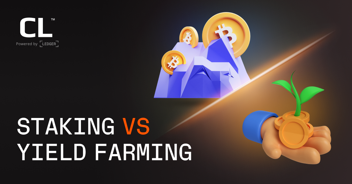 Staking vs Yield Farming